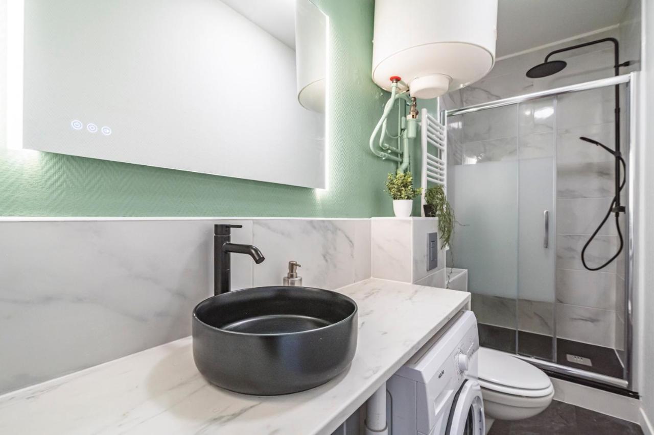 Le Cosy - Charmant 2 Chambres - Hyper Centre แร็งส์ ภายนอก รูปภาพ